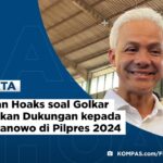 Penjelasan Hoaks soal Golkar Deklarasikan Dukungan kepada Ganjar Pranowo di Pilpres 2024